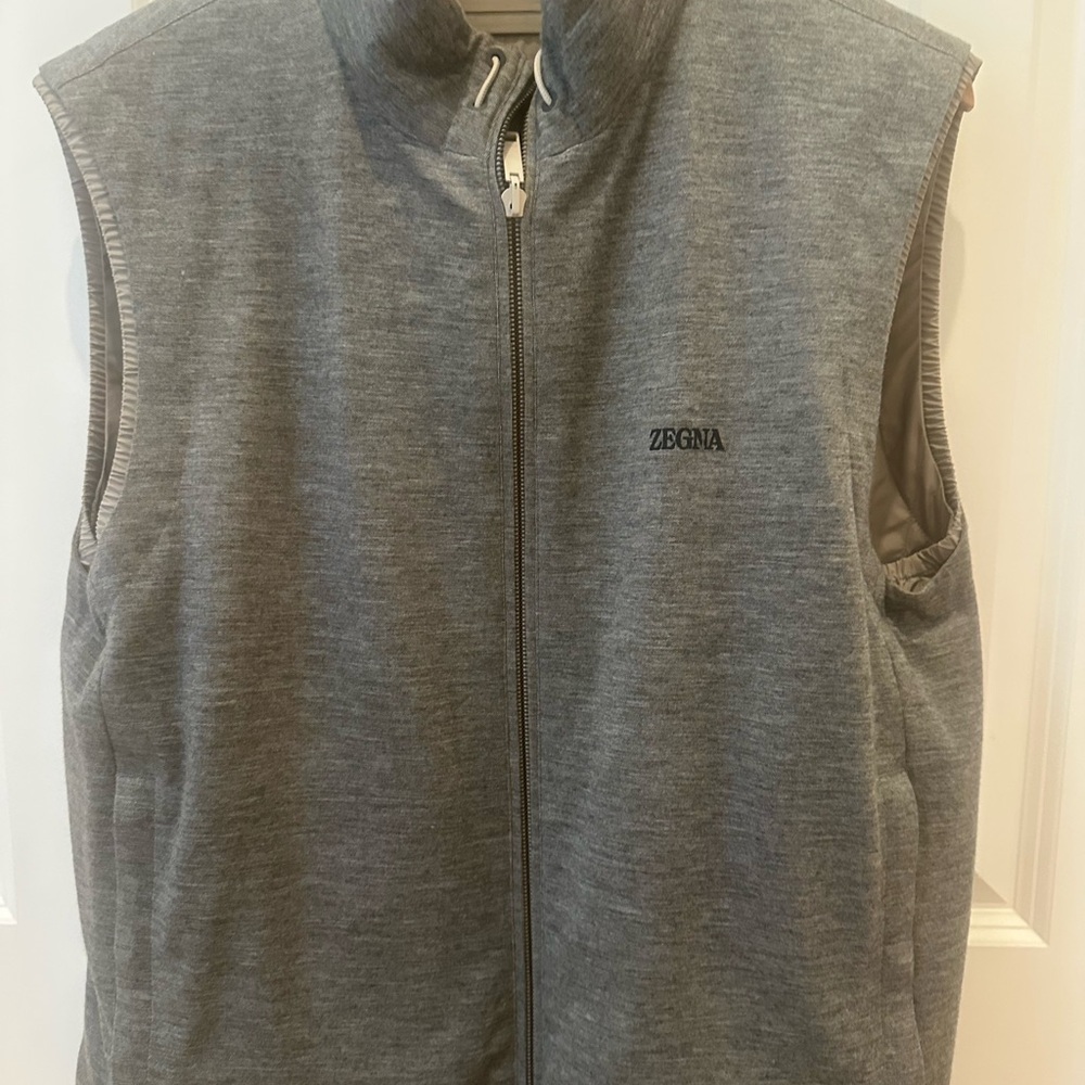 Zegna Gray Men's Vests